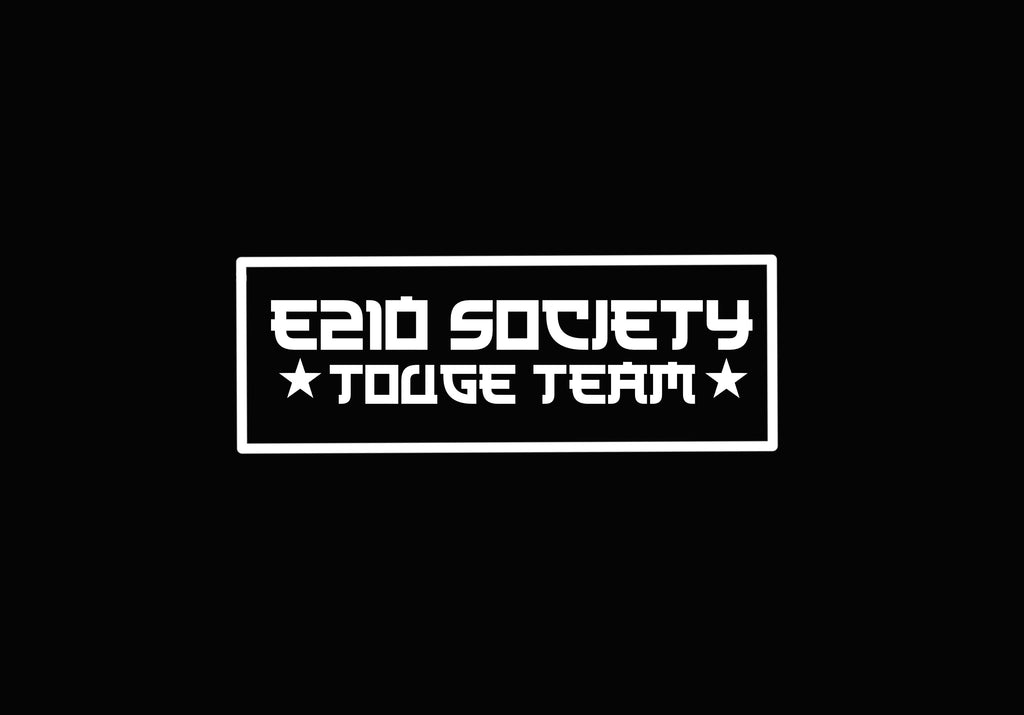 Touge Team E210 Society Sticker