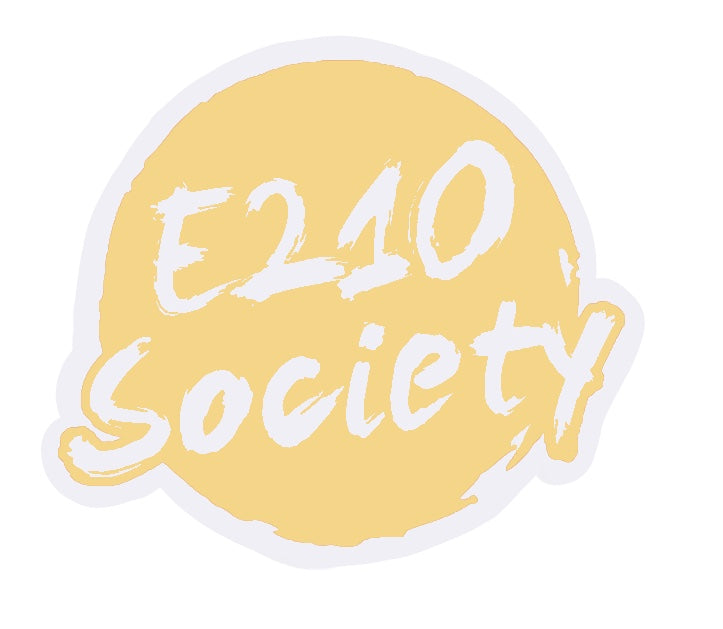 E210 Society logo Vinyl sticker