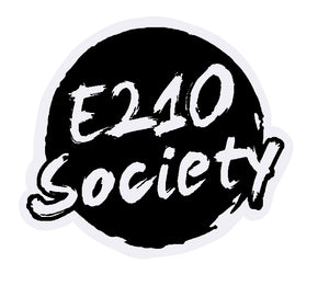 E210 Society logo Vinyl sticker